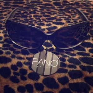 NWT Black Sunglasses with Rhinestones